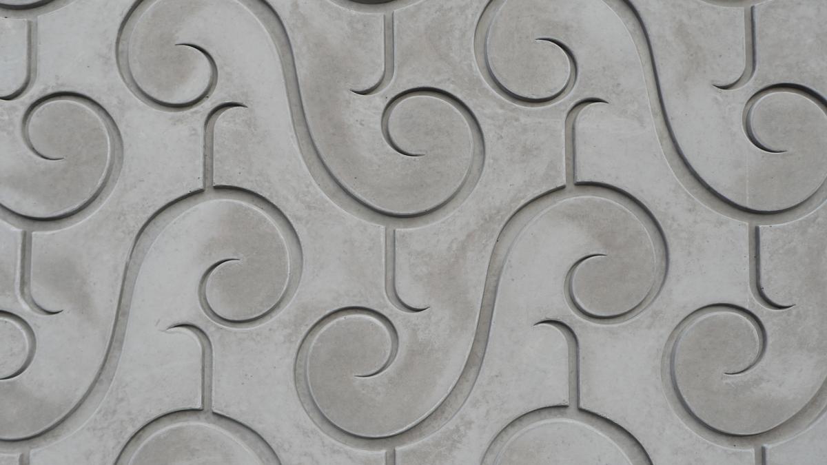 the design of the wall of Distinction Hotel