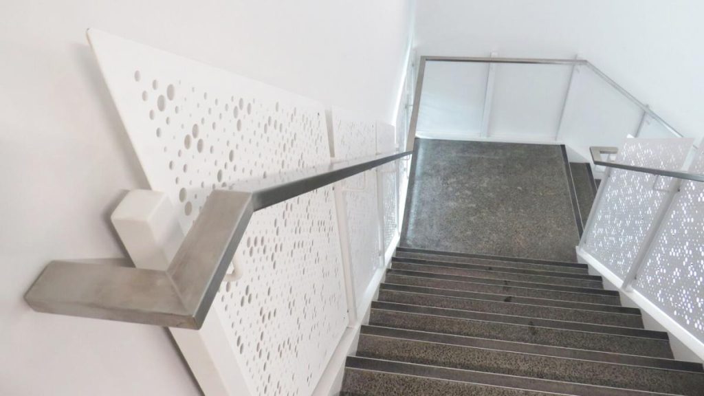 Allans Stainless Steel Balustrades work