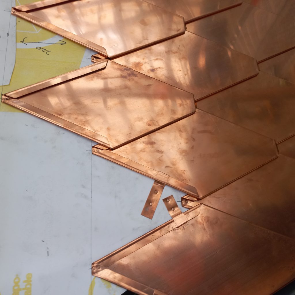 Copper panels